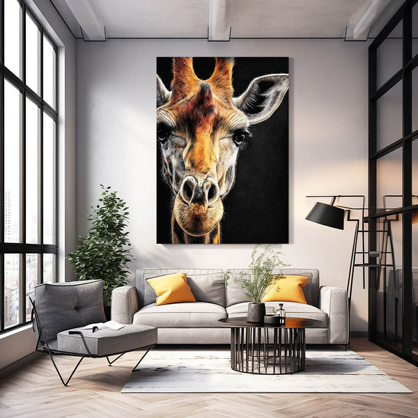Natural Giraffe Artwork