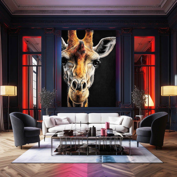 Natural Giraffe Artwork