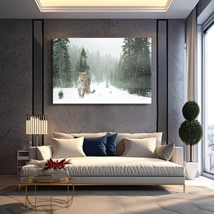 Natural Winter Forest Canvas Art | MusaArtGallery™