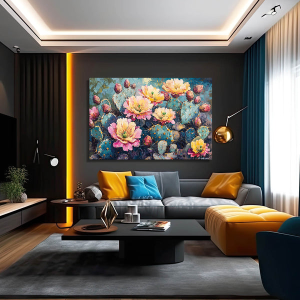 Naturalism Cactus Art Print