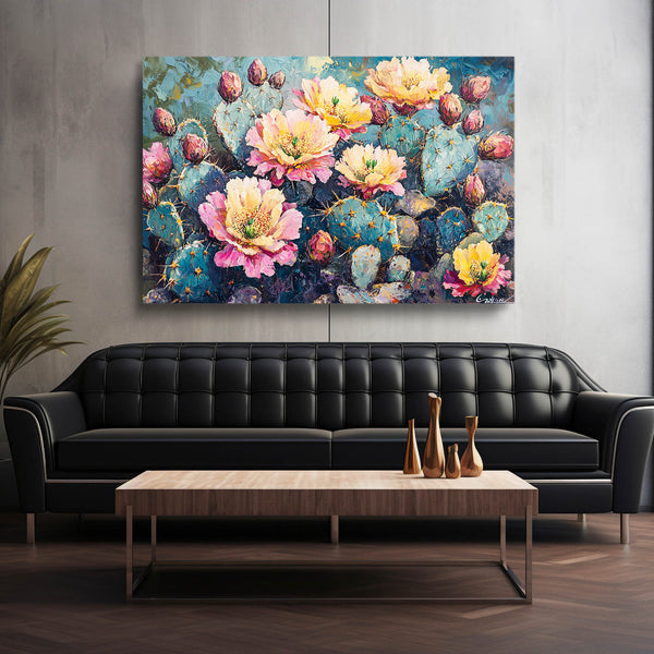 Naturalism Cactus Art Print