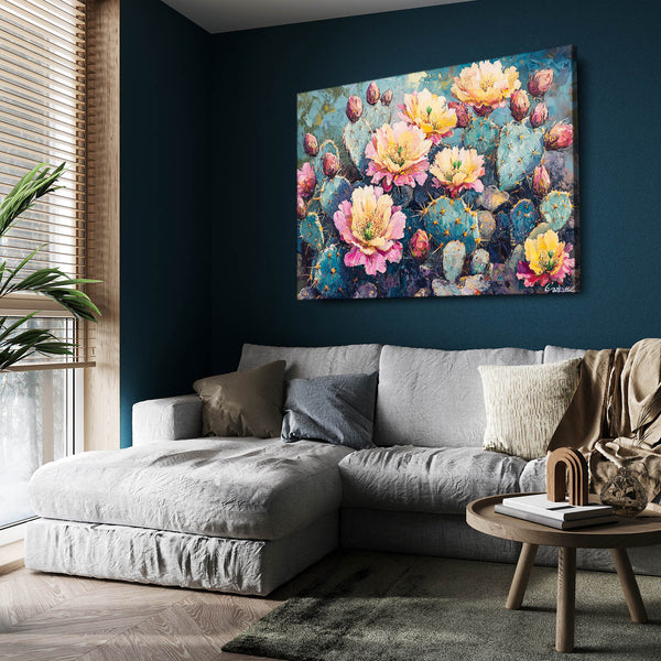 Naturalism Cactus Art Print