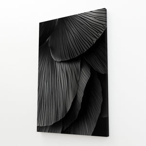 Nature Black Abstract Art