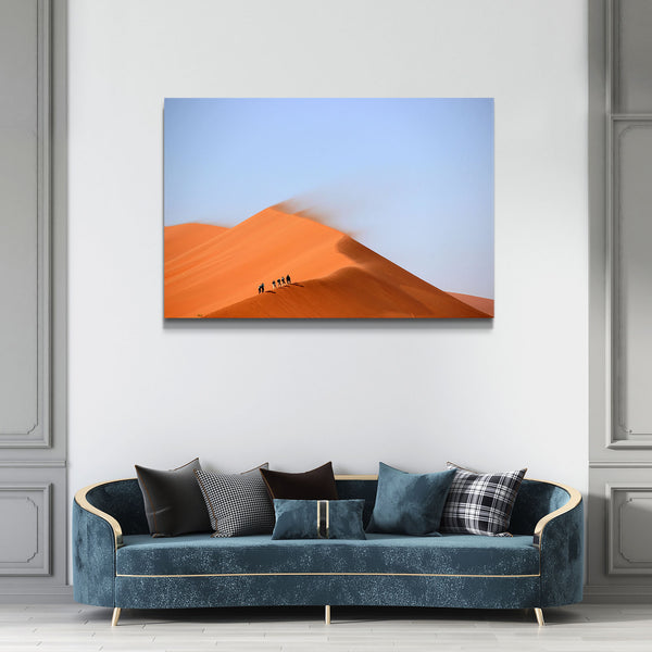 Nature Desert Dunes Canvas Art | MusaArtGallery™
