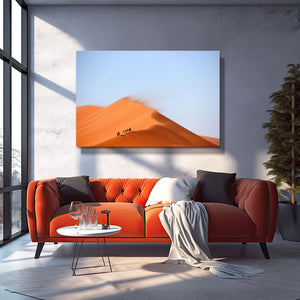 Nature Desert Dunes Canvas Art | MusaArtGallery™