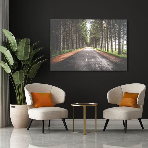 Nature Forest Road prints | MusaArtGallery™