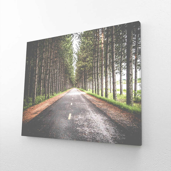 Nature Forest Road prints | MusaArtGallery™