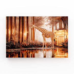 Nature Giraffe Print