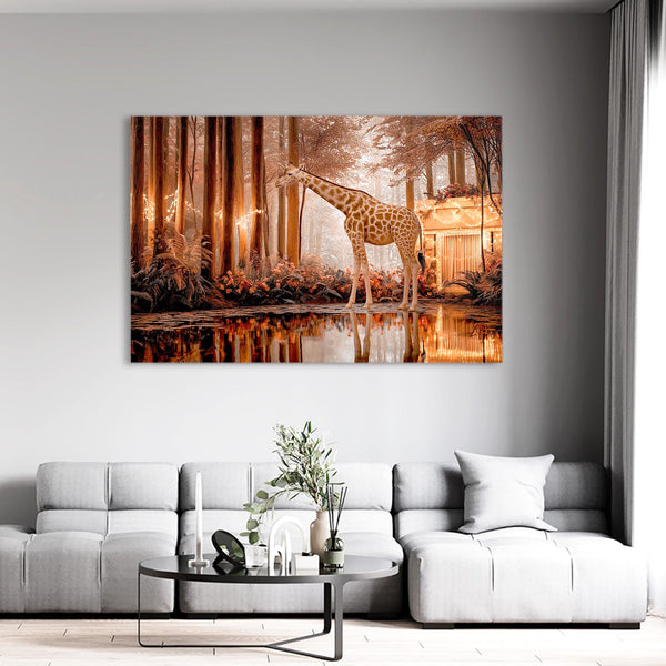 Nature Giraffe Print