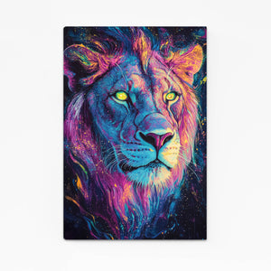 Nebula Lion Wall Art | MusaArtGallery™