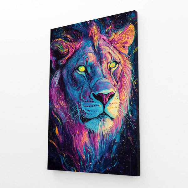 Nebula Lion Wall Art | MusaArtGallery™