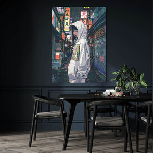 Neon Alley Cyberpunk Art | MusaArtGallery™