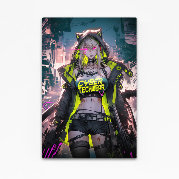 Neon Assassin Cyberpunk Art | MusaArtGallery™