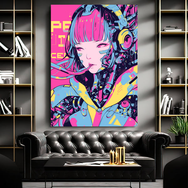 Neon Cyberpunk Art | MusaArtGallery™