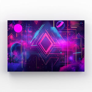 Neon Dimensions Cyberpunk Art | MusaArtGallery™