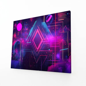 Neon Dimensions Cyberpunk Art | MusaArtGallery™