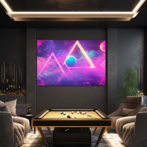 Neon Dreamscape Cyberpunk Art | MusaArtGallery™