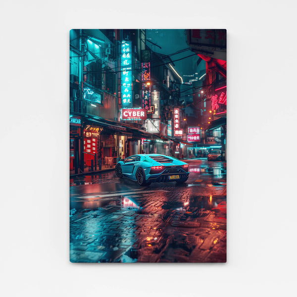 Neon Drive Cyberpunk Art | MusaArtGallery™