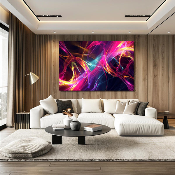 Neon Flow Abstract Art | MusaArtGallery™