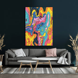 Neon Flow Cyberpunk Art | MusaArtGallery™