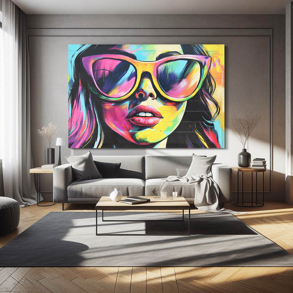 Neon Glam Cool Wall Art | MusaArtGallery™