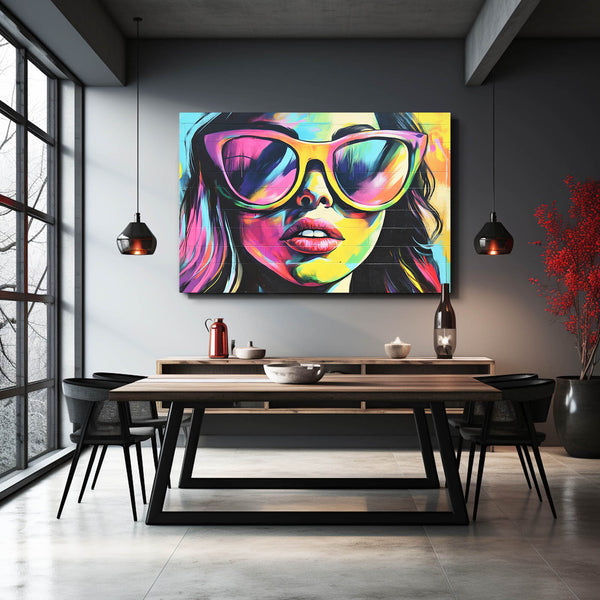 Neon Glam Cool Wall Art | MusaArtGallery™