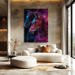 Neon Horse Art