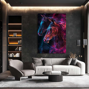 Neon Horse Art