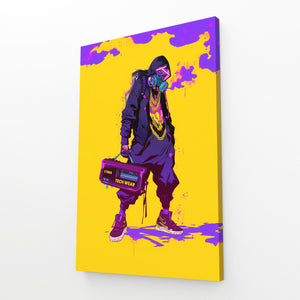 Neon Hustler Cyberpunk Art | MusaArtGallery™