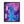 Neon Japanese Cherry Blossom Wall Art