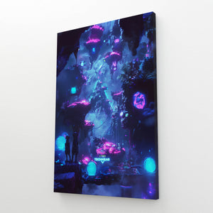 Neon Jungle Cyberpunk Art | MusaArtGallery™