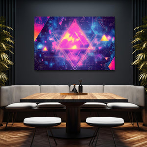 Neon Matrix Cyberpunk Art | MusaArtGallery™
