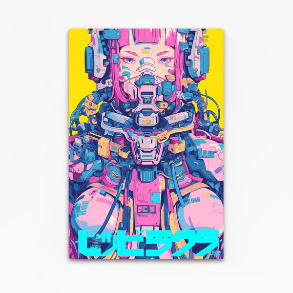 Neon Mech Cyberpunk Art | MusaArtGallery™