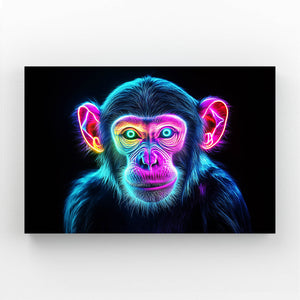 Neon Monkey Artwork