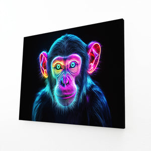 Neon Monkey Artwork