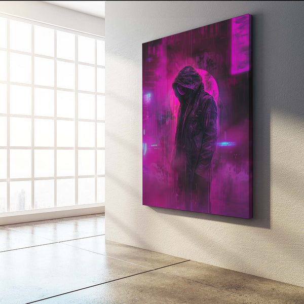 Neon Phantom Cyberpunk Art | MusaArtGallery™