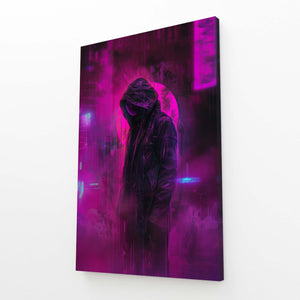 Neon Phantom Cyberpunk Art | MusaArtGallery™