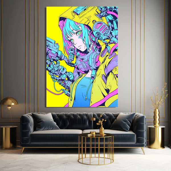 Neon Rebels Cyberpunk Art | MusaArtGallery™