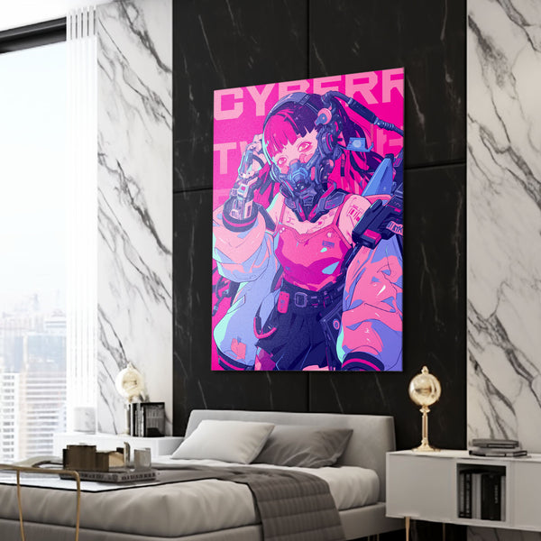 Neon Ronin Cyberpunk Art | MusaArtGallery™