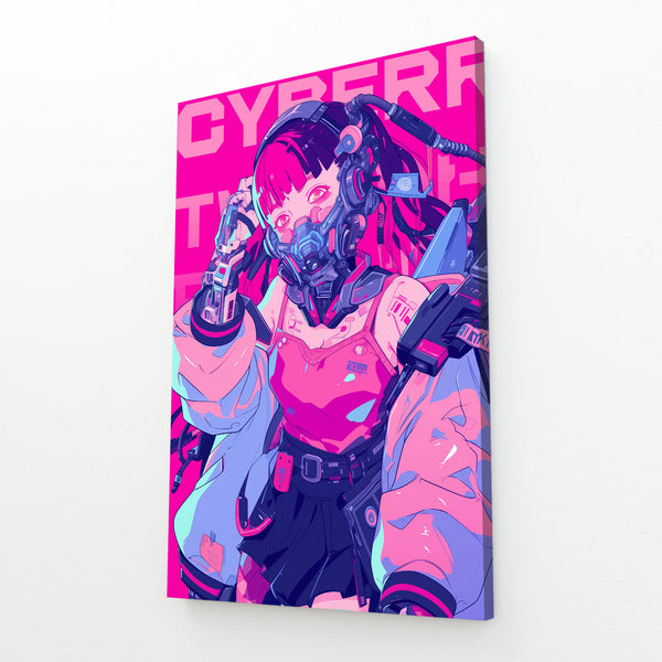 Neon Ronin Cyberpunk Art | MusaArtGallery™