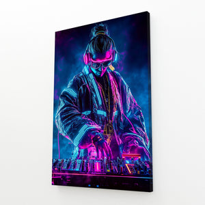 Neon Samurai Art