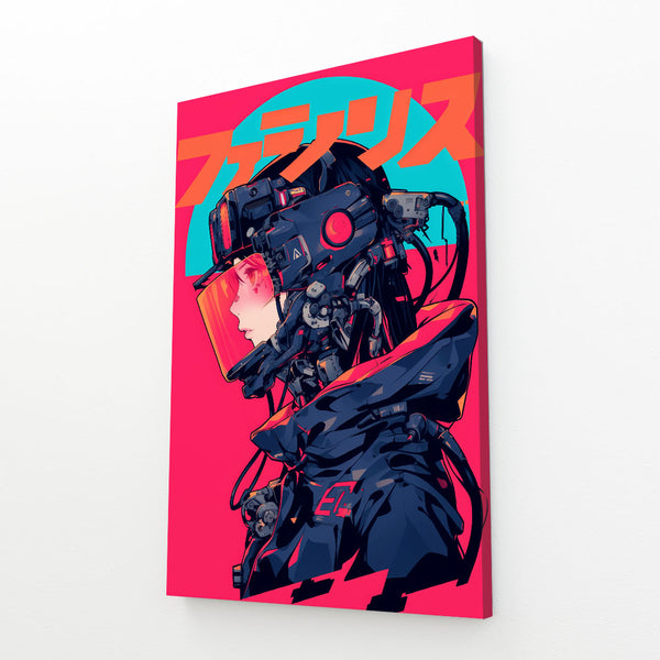 Neon Scout Cyberpunk Art | MusaArtGallery™