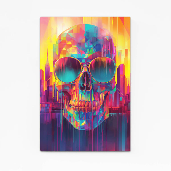 Neon Skull Art | MusaArtGallery™