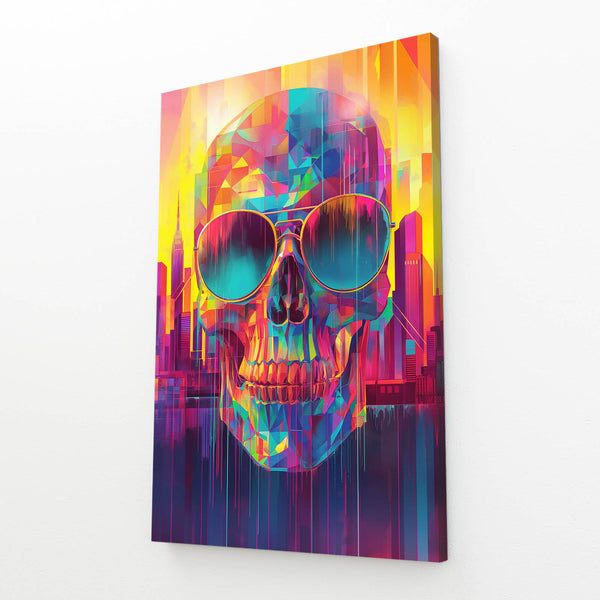 Neon Skull Art | MusaArtGallery™