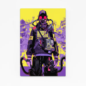 Neon Soldier Cyberpunk Art | MusaArtGallery™