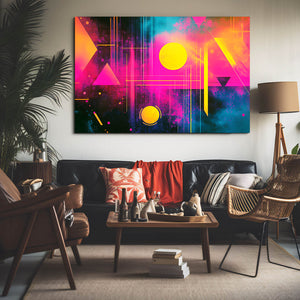 Neon Spectrum Cyberpunk Art | MusaArtGallery™