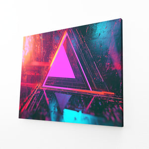 Neon Triad Cyberpunk Art | MusaArtGallery™