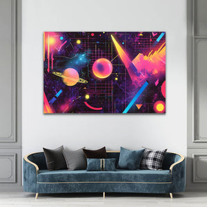 Neon Universe Cyberpunk Art | MusaArtGallery™