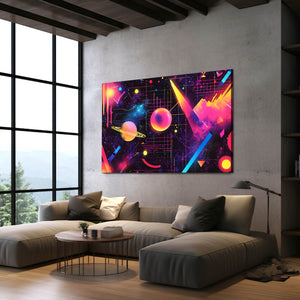 Neon Universe Cyberpunk Art | MusaArtGallery™