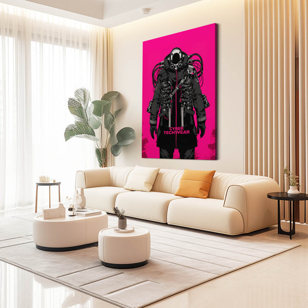 Neon Vanguard Cyberpunk Art | MusaArtGallery™